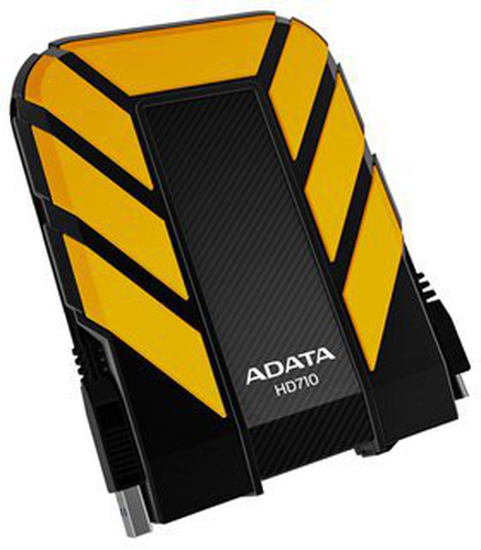 ADATA 500GB DashDrive Durable HD710 external hard drive 5400 RPM 2.5″ Micro-USB B 3.2 Gen 1 (3.1 Gen 1) Black, Yellow