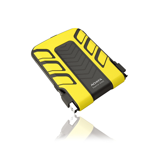 ADATA 640GB SH93 external hard drive 2.5″ USB 2.0 Black, Yellow