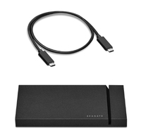 Seagate FireCuda Thunderbolt technology 500 GB USB Type-C 3.2 Gen 2 (3.1 Gen 2) Black