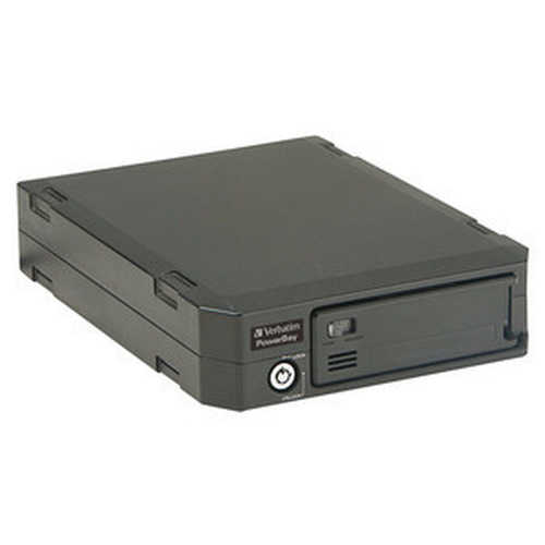 Verbatim PowerBay Removable Hard Drive System 2TB external hard drive 7200 RPM 3.5″ Black
