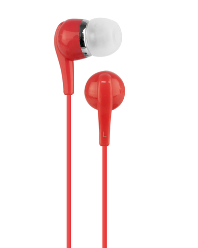 Area Thriller – Auricolare stereo red Headset Wired In-ear