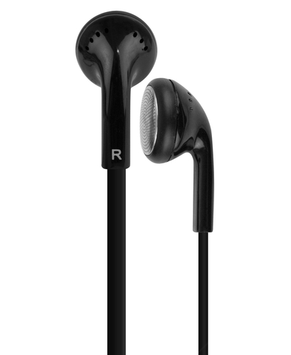 Area Romantic – Auricolare stereo nero Headphones Wired In-ear Black