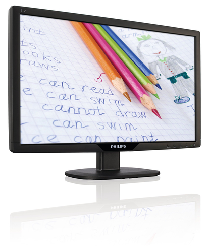 Philips 191V2AB/01 computer monitor 47 cm (18.5″) 1366 x 768 pixels WXGA LCD Black