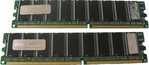 Hypertec 1GB PC2700 (Legacy) memory module 1 x 1 GB DDR 184-pin DIMM ECC