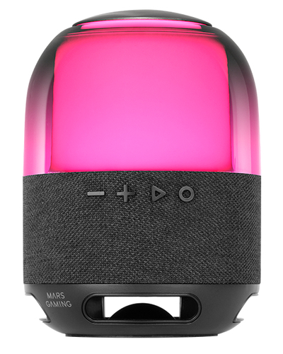 Mars Gaming MSFLOW portable/party speaker Stereo portable speaker Black 15 W