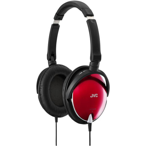JVC HA-S600-R headphones/headset Wired Head-band Black, Red