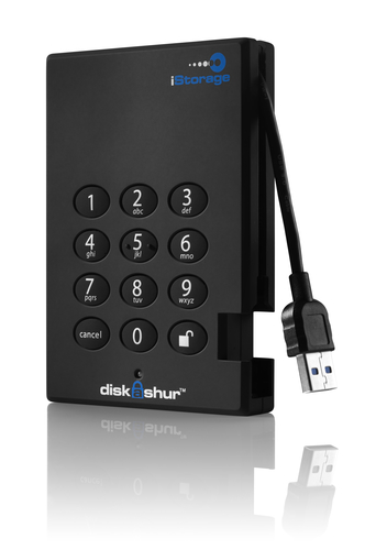 iStorage diskAshur USB3 256-bit SSD 64GB