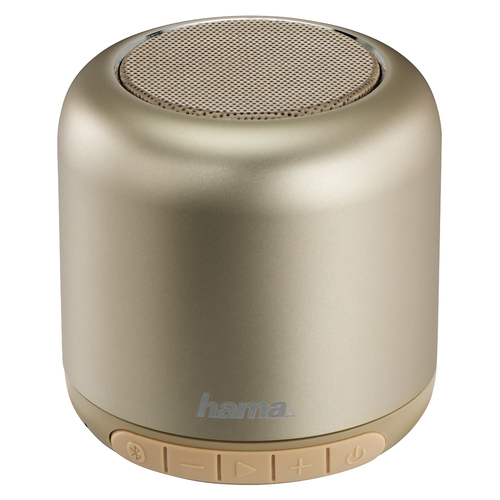 Hama Steel Drum Mono portable speaker Gold 3 W