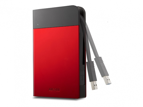 Buffalo MiniStation Extreme USB 3.0 1TB external hard drive USB Type-A 3.2 Gen 1 (3.1 Gen 1) Black, Red
