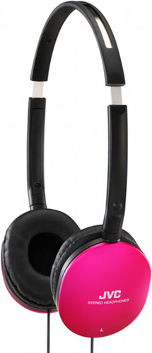 JVC HA-S150-PN Headphones Wired Head-band Black, Pink