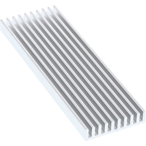InLine SSD cooler, cooling fins / heat sink, suitable for M.2 SSD