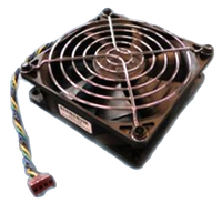 HP 606163-001 computer cooling system Computer case Fan 9.2 cm Black