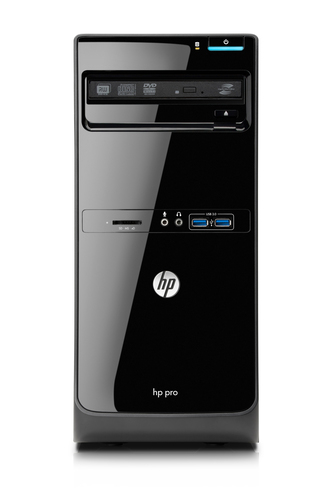 HP Pro 3515 AMD A4 A4-5300 2 GB DDR3-SDRAM 500 GB HDD Windows 7 Professional Micro Tower PC Black