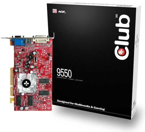 CLUB3D ATI Radeon 9500 RV350 256MB GDDR
