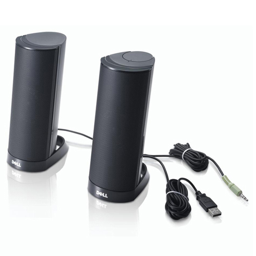 DELL AX210CR Black Wired 1.2 W