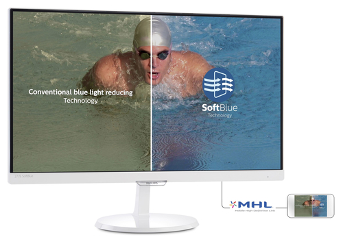 Philips 277E7EDSW/93 computer monitor 68.6 cm (27″) 1920 x 1080 pixels Full HD LED White