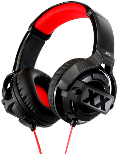 JVC HA-M55X Headphones Wired Head-band Black, Red