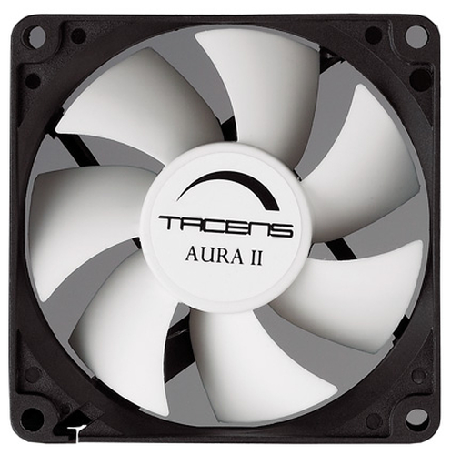 Tacens Aura II 8cm Computer case Fan Black, White