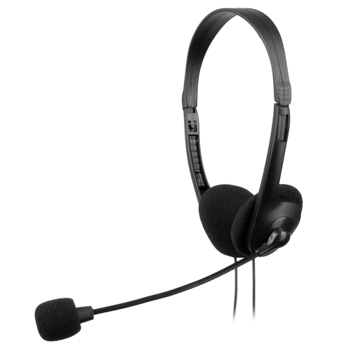 Tacens Anima AH118 headphones/headset Wired Head-band Calls/Music Black