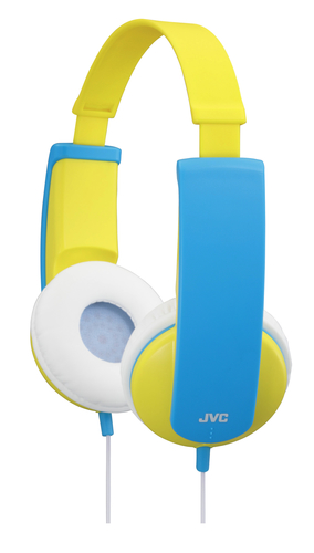 JVC HA-KD6Y Headphones Wired Head-band Music Blue, Yellow