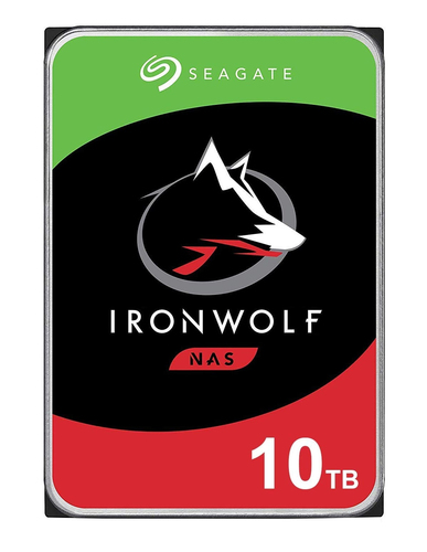 Seagate NAS HDD IronWolf internal hard drive 10 TB 7200 RPM 256 MB 3.5″ Serial ATA III