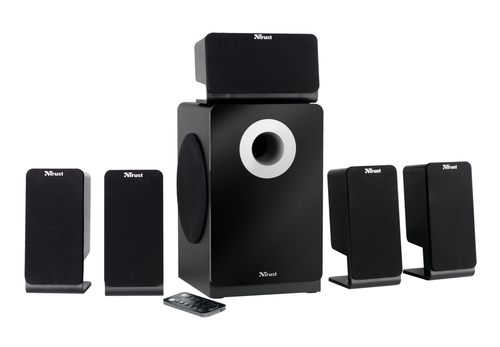 Trust SoundForce Presto 5.1 speaker set 80 W Black 5.1 channels