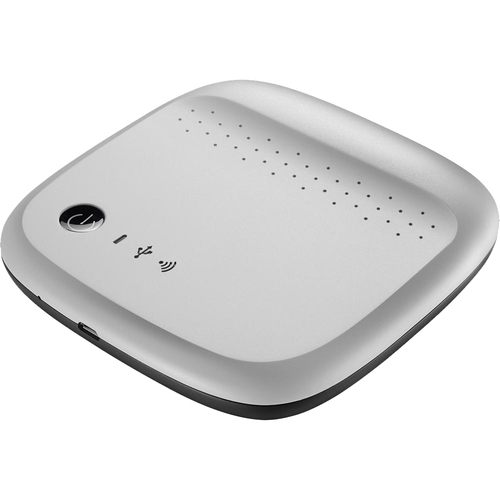 Seagate Archive HDD Wireless Mobile Storage 500GB external hard drive Wi-Fi USB 2.0 White