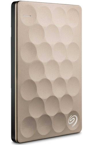 Seagate Backup Plus Ultra Slim 2TB external hard drive 5400 RPM 2.5″ Micro-USB B 3.2 Gen 1 (3.1 Gen 1) Gold