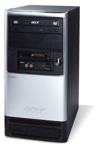 Acer Aspire T140 Ath64 3400+ 1024MB 250GB AZB AMD Athlon 3400+ 1 GB DDR-SDRAM NVIDIA GeForce 6600 Mini Tower PC
