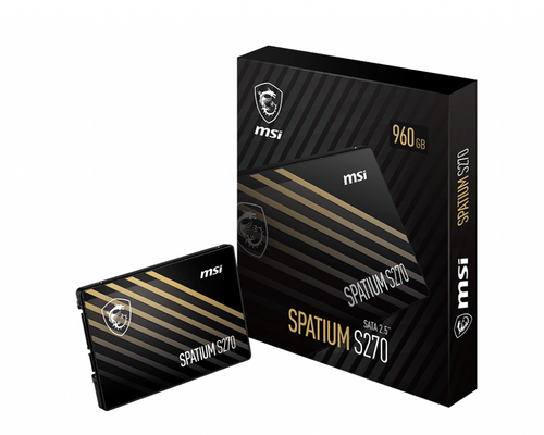 MSI Spatium S270 SATA 2.5 240GB 2.5″ Serial ATA III 3D NAND