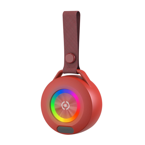 Celly LIGHTBEATRD portable/party speaker Stereo portable speaker Red