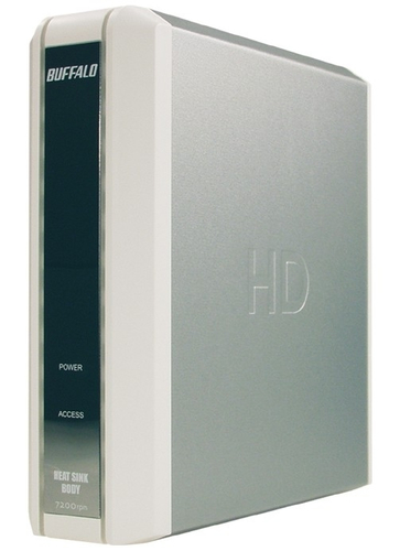 Buffalo DriveStation 250GB USB 2.0 external hard drive 7200 RPM