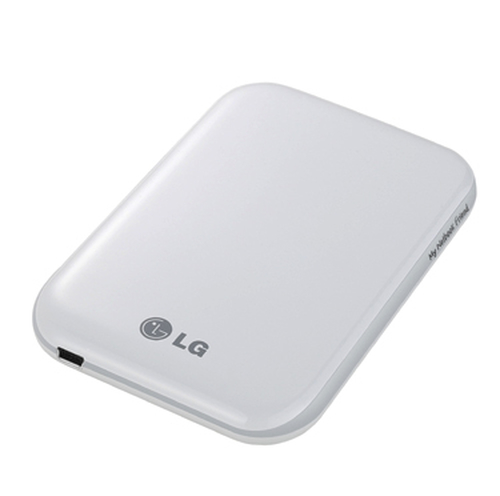LG My Netbook Friend – 500 Gb external hard drive 5400 RPM 2.5″ USB 2.0 White