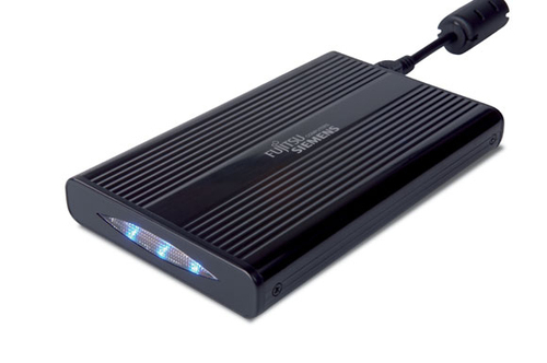 Fujitsu STORAGEBIRD SOLO 20-U 250 GB bus powered external hard drive 2.5″