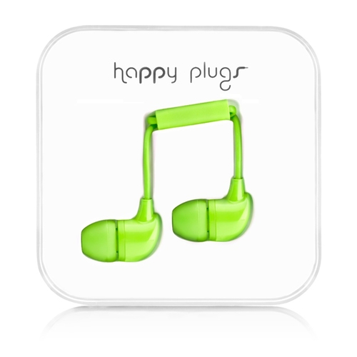 Happy Plugs In-Ear Headset Wired Green