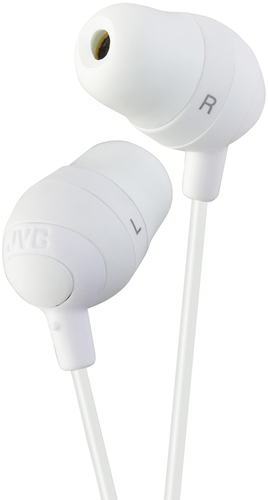 JVC Marshmallow Headphones Wired In-ear White