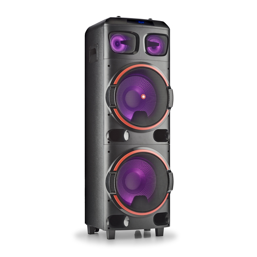 NGS WILD DUB 2 Stereo portable speaker Black 800 W