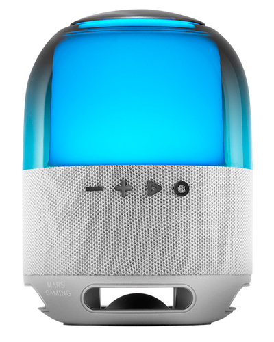 Mars Gaming MSFLOWW portable/party speaker Stereo portable speaker Grey, Silver 15 W