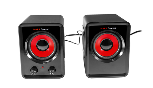Mars Gaming MS3 loudspeaker Black Wired 15 W