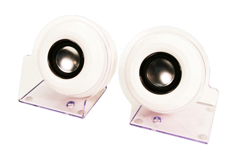 LogiLink SP0007 loudspeaker White Wired 4 W