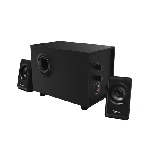 Hama BA-2112 speaker set 12 W PC Black