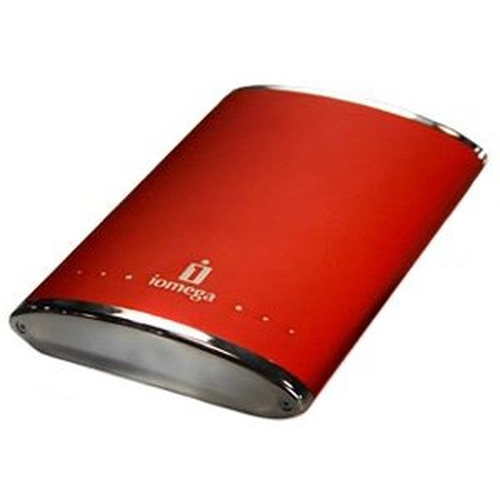 Iomega eGo 320GB Portable external hard drive 5400 RPM 2.5″ USB 2.0 Red