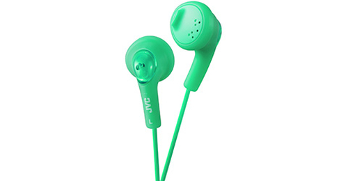 JVC Gumy Headphones Wired In-ear Music Green