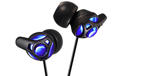 JVC HAFX40A headphones/headset Wired In-ear Music Black, Blue