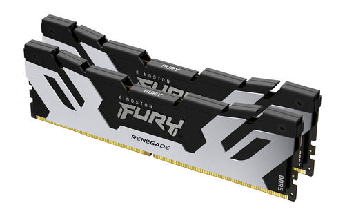 Kingston Technology FURY 32GB 8000MT/s DDR5 CL38 DIMM (Kit of 2) Renegade Silver XMP