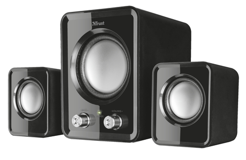 Trust ZIVA COMPACT 2.1 speaker set 12 W PC Black