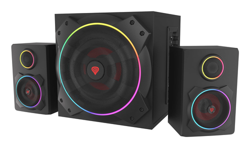 GENESIS Helium 800BT speaker set 60 W Universal Black 2.1 channels 1-way 30 W Bluetooth