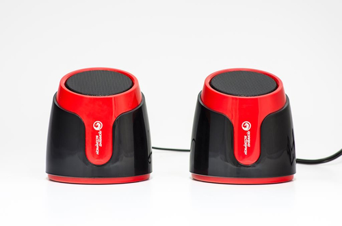 itek ITSPG101 loudspeaker 1-way Black, Red Wired 6 W