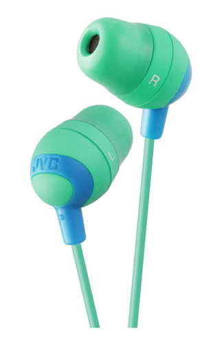 JVC Marshmallow Headphones Wired In-ear Music Green