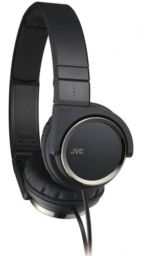 JVC HA-S400 Headphones Wired Head-band, Neck-band Black, Silver